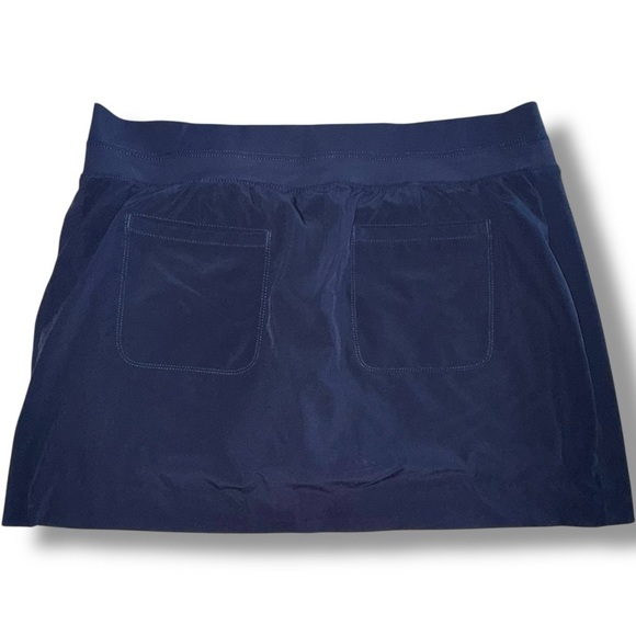 ATHLETA Brooklyn Mid Rise 16” Skort - Navy Women’s 18 - Picture 3 of 10